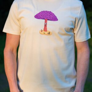 spek natural white organic cotton t-shirt, spek design, unisex, 100% organic cotton t-shirt